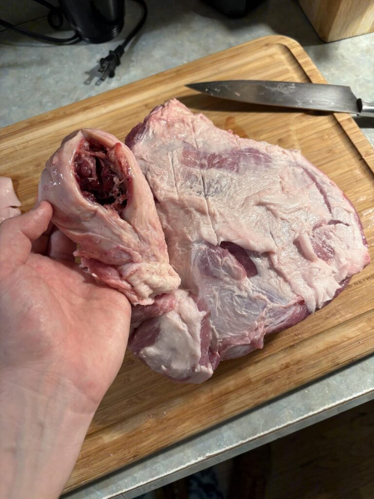 Weird Part of Pork Shoulder