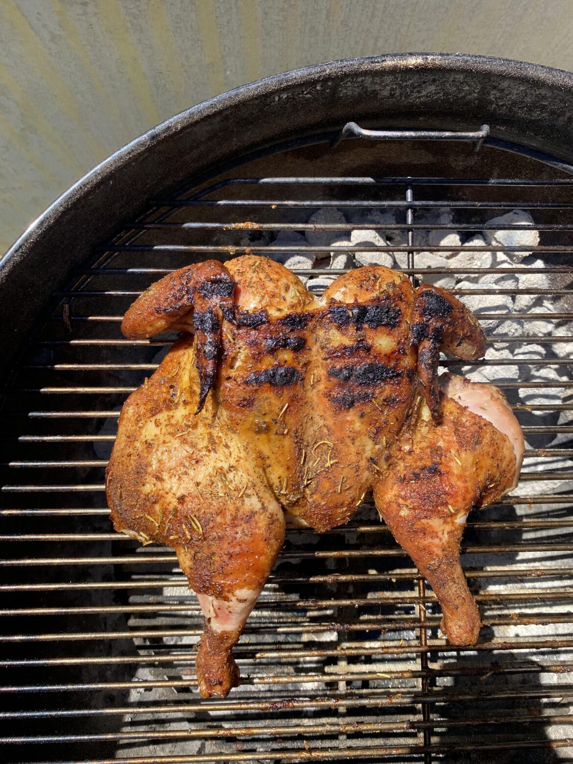 Love me some spatchcocked chicken