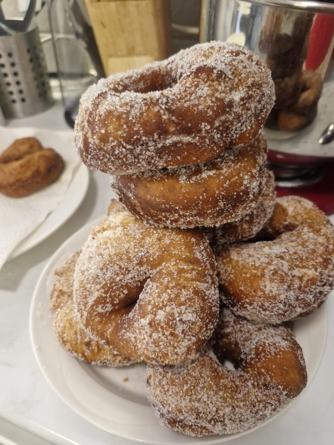 Not precisely baking, but Labor Day Donuts