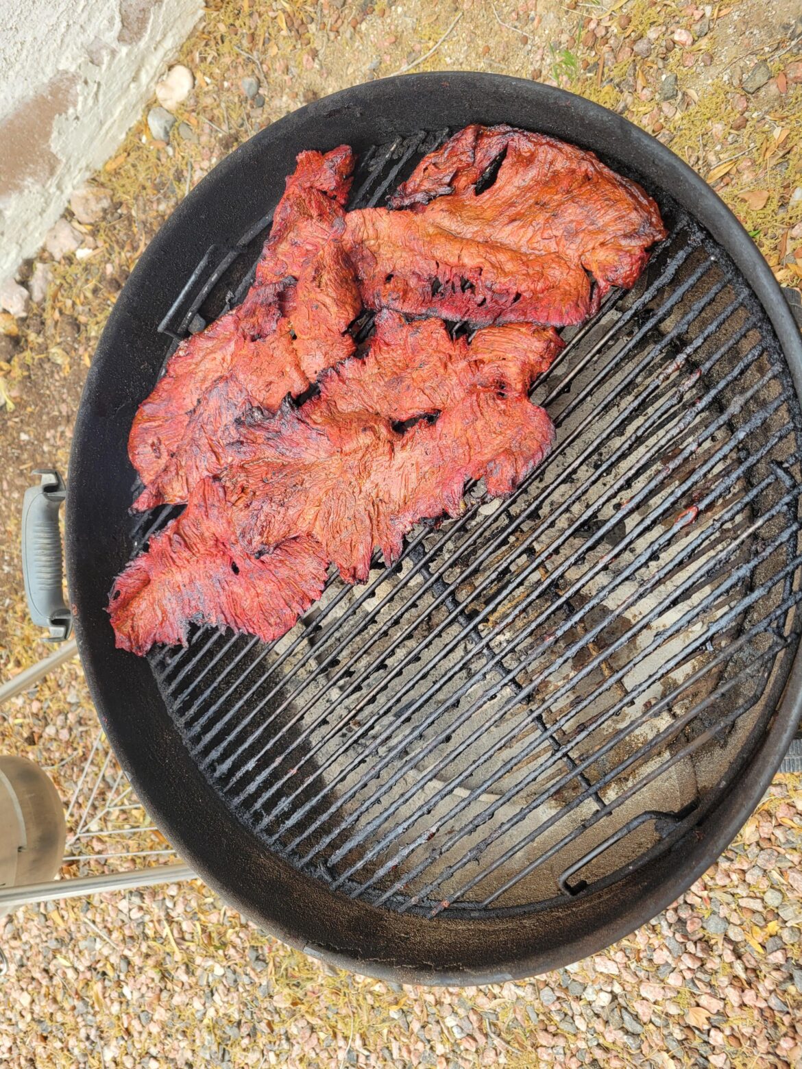Taco Saturday carne asada on my 22"