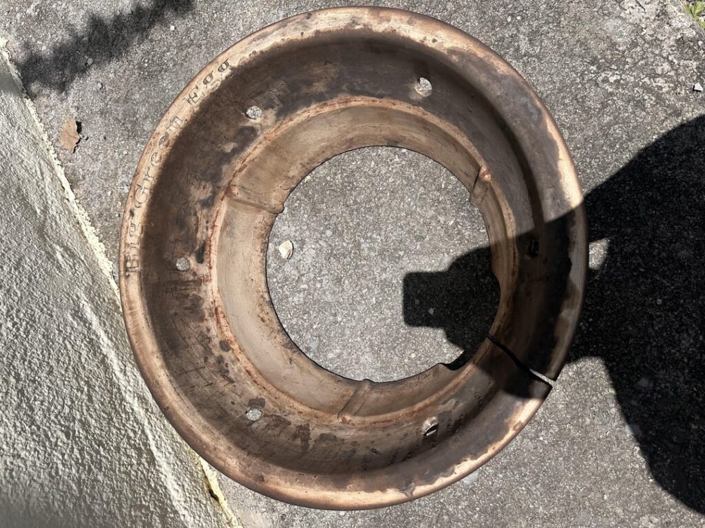 How to ensure my egg is dry before heating?