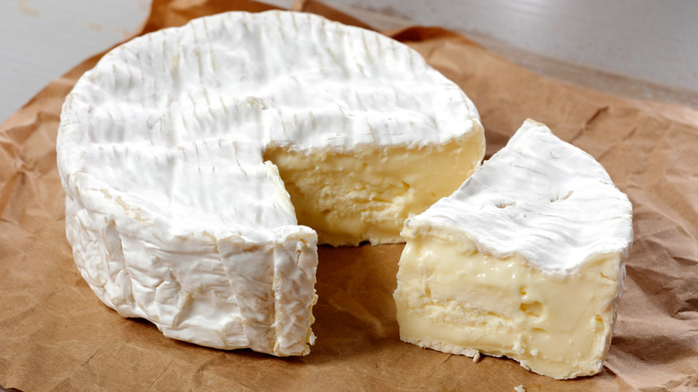 Camembert cheese Traditional Normandy French