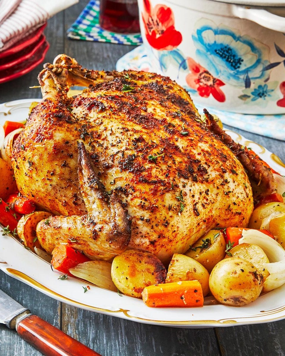dutch oven roast chicken
