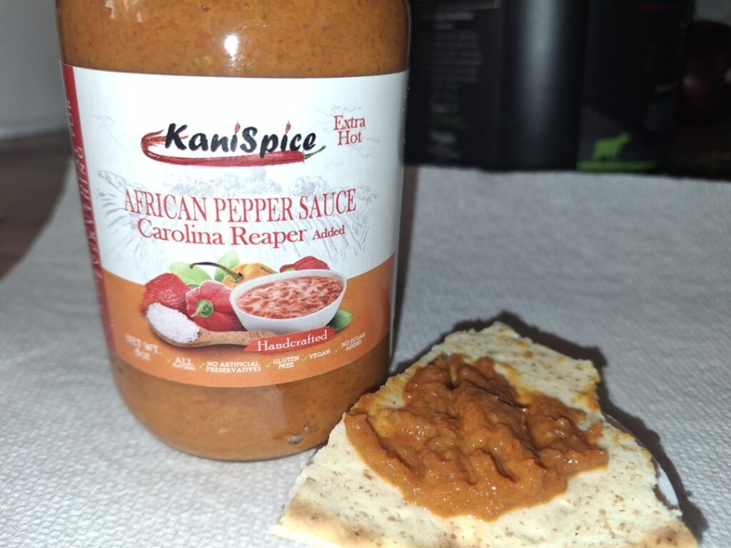 Got a bit of a sweat going - African Kani (Kaani) Sauce