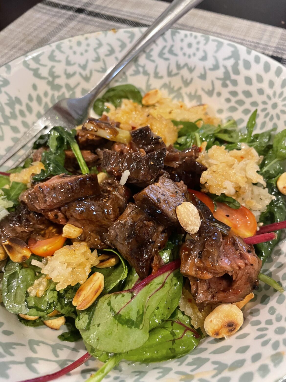 Sweet and Spicy Thai Steak Salad 10/10