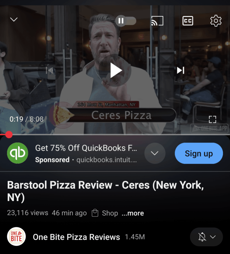Ceres Pizza Gets a Monster Score From Portnoy