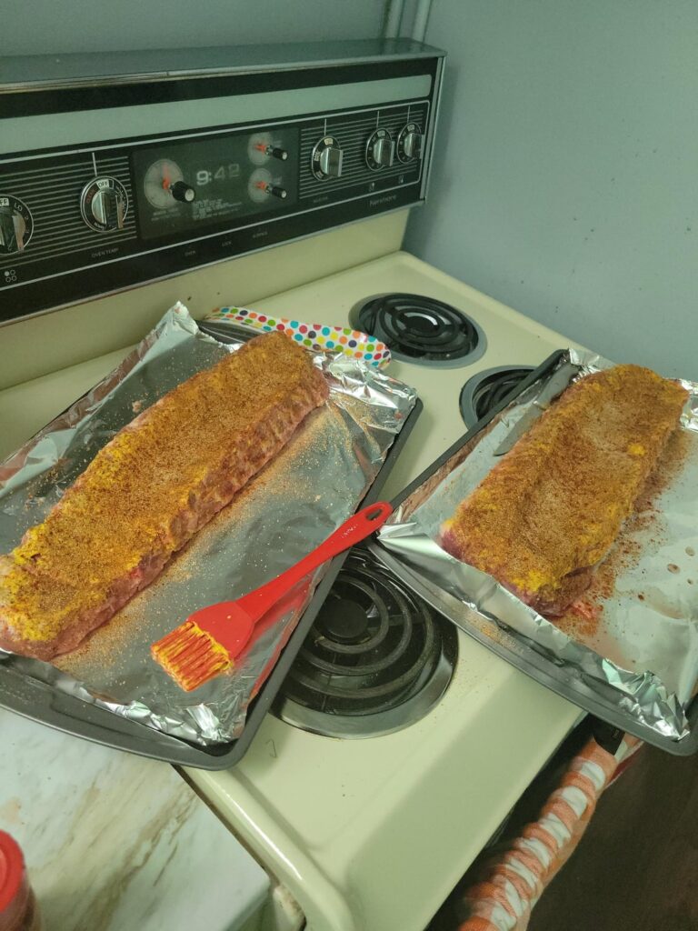 Wife requested ribs for her birthday dinner… definitely a keeper! Wife requested ribs for her birthday dinner... definitely a keeper!