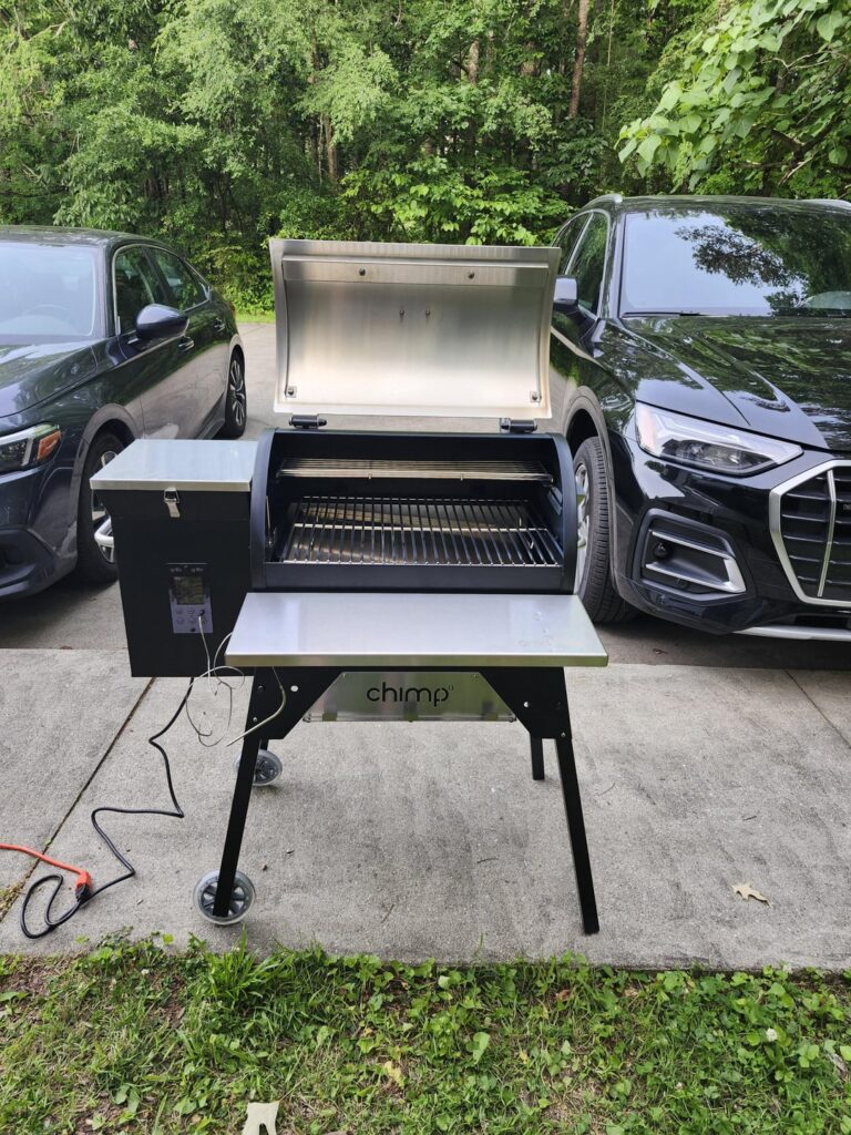 First pellet grill run went great