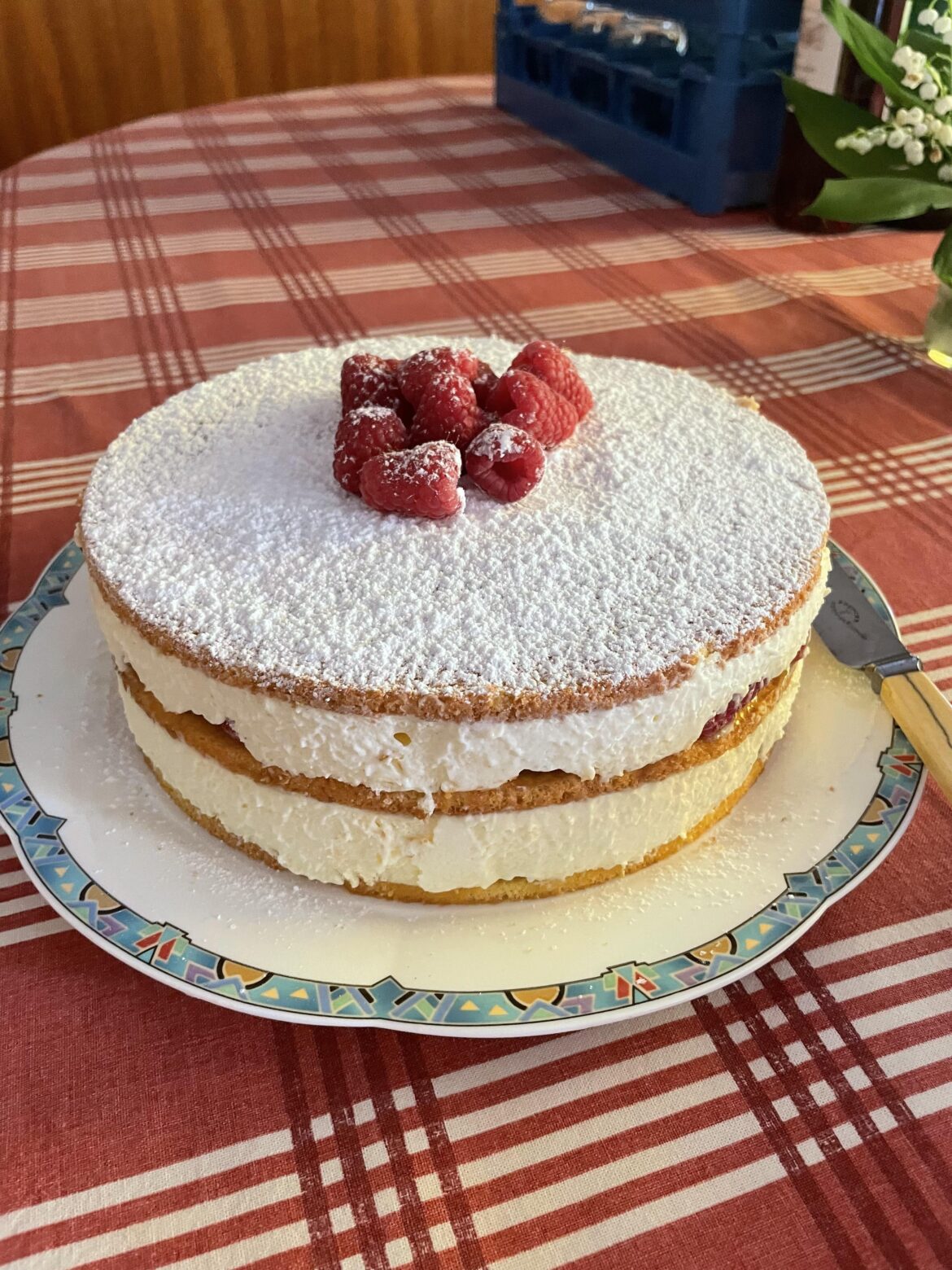 Cake I baked for my grandmas birthday