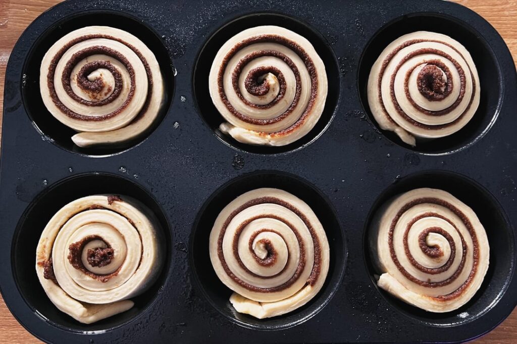 Cinnamon rolls were a little too eager to grow