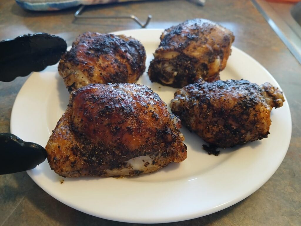 Nothing like the smoked chicken thigh