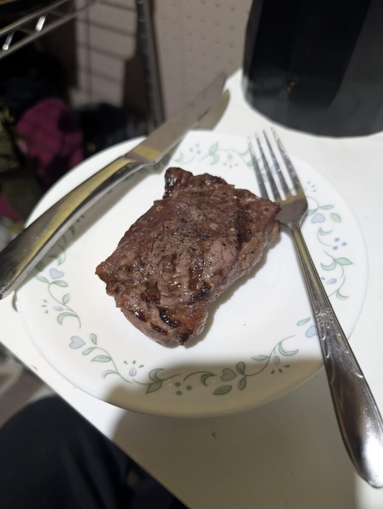 17M first time cooking steaks since I moved out