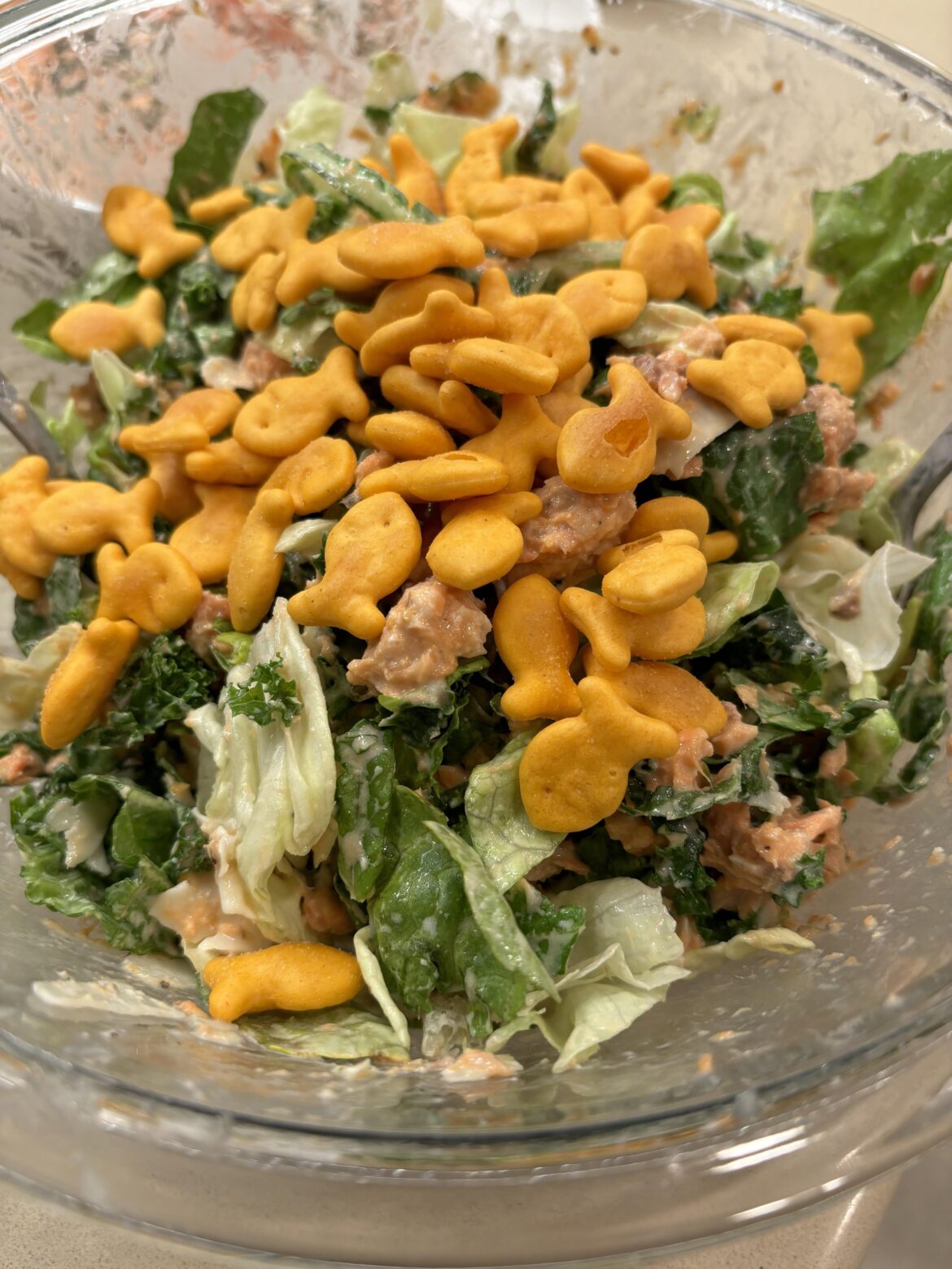 I finally tried my boyfriend’s favorite ‘salad’. 10/10.