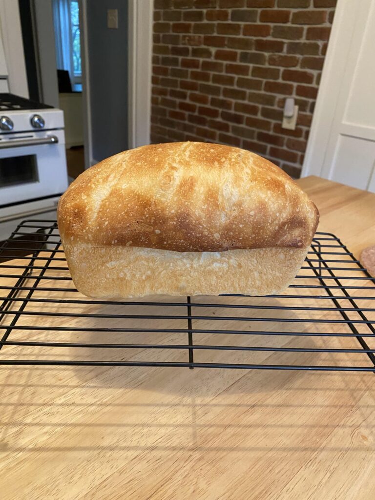 Two perfect loaves yesterday!