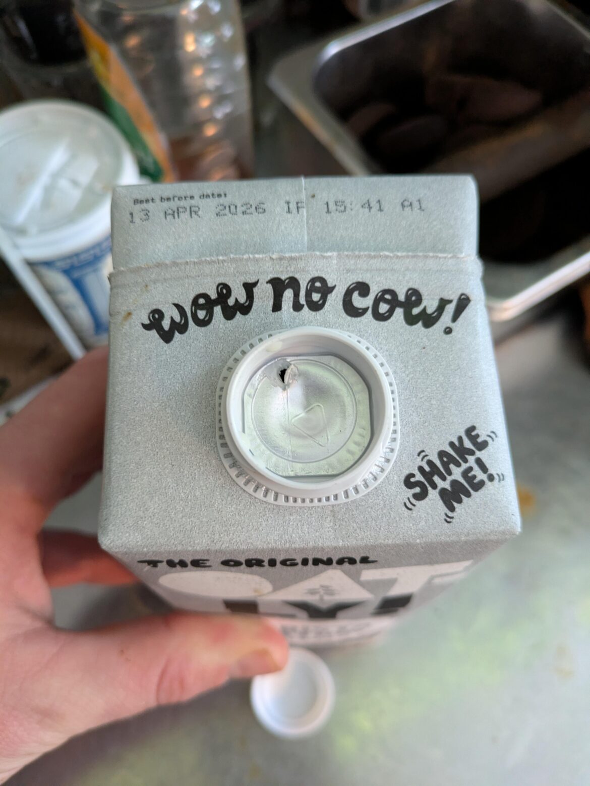 So much for the pull tab