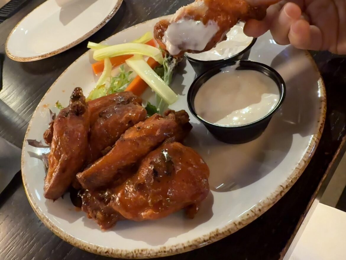 Wings at Good Times are great