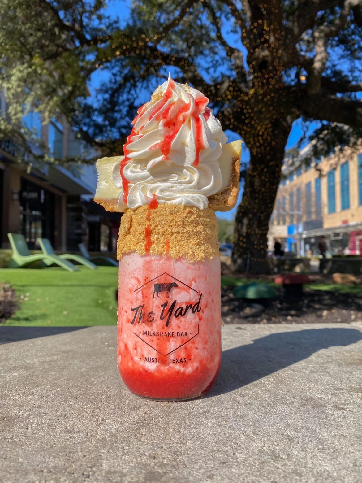 Strawberry milkshake!