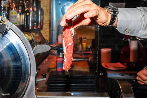 Maurizio Fiorino Meat is a critical element of the Roman Jewish culinary tradition (Credit: Maurizio Fiorino)
