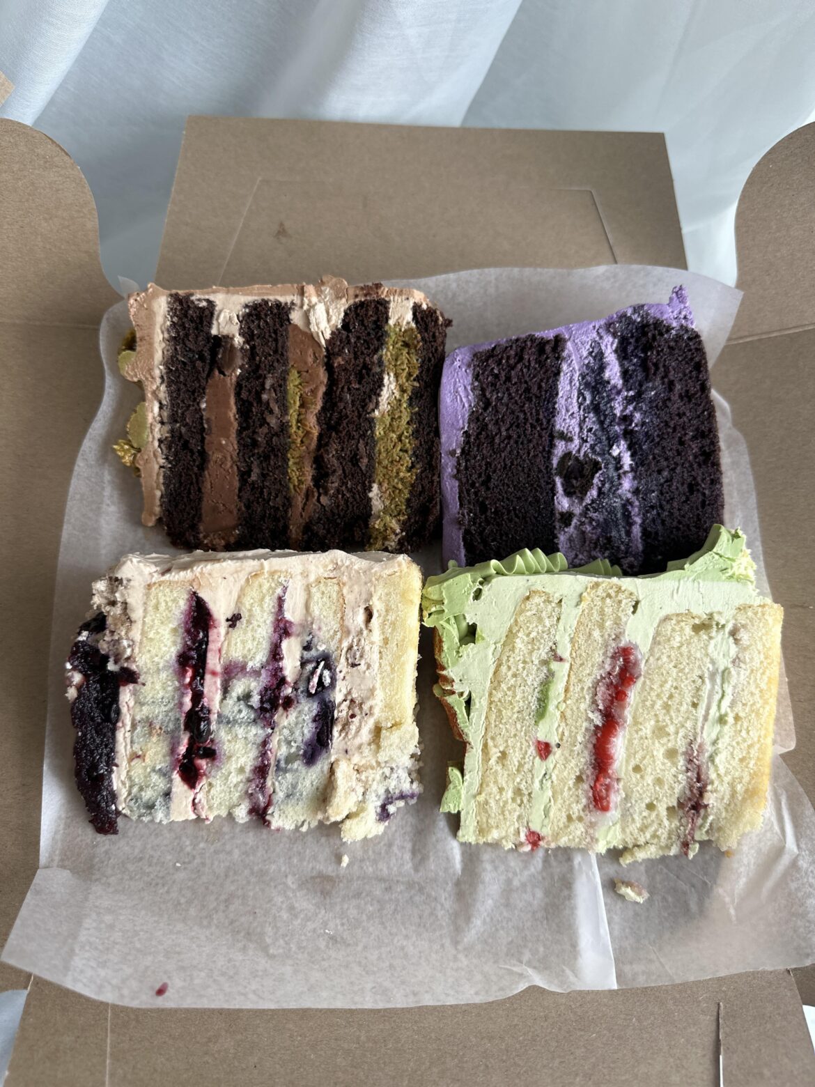 I make cake slices boxes every month and this was the April Box