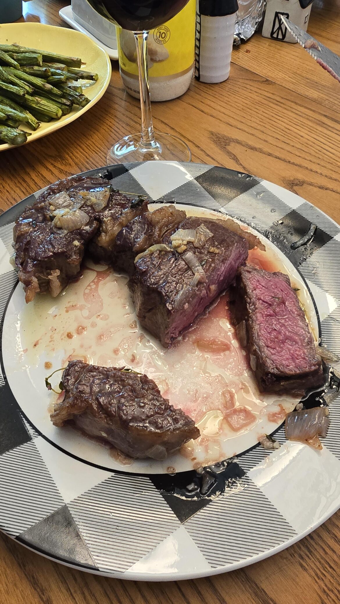 First steak I made my wife in 9 months