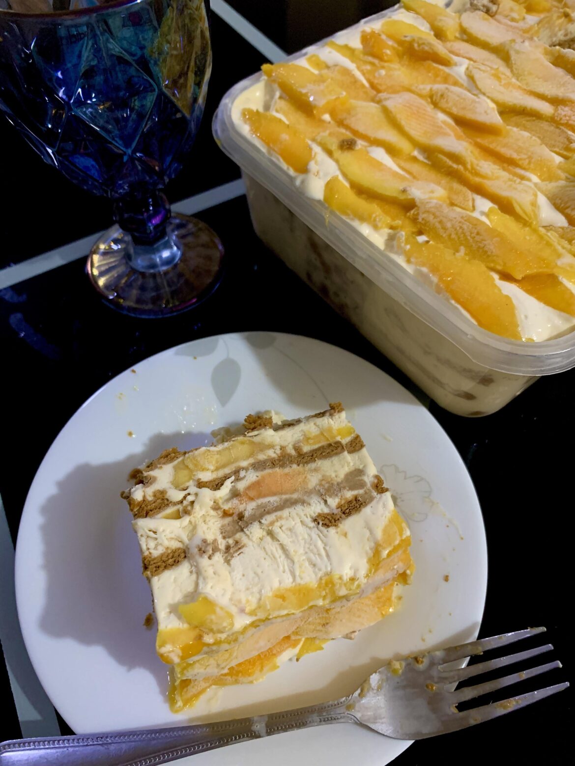 Homemade Mango Graham Float 🥭