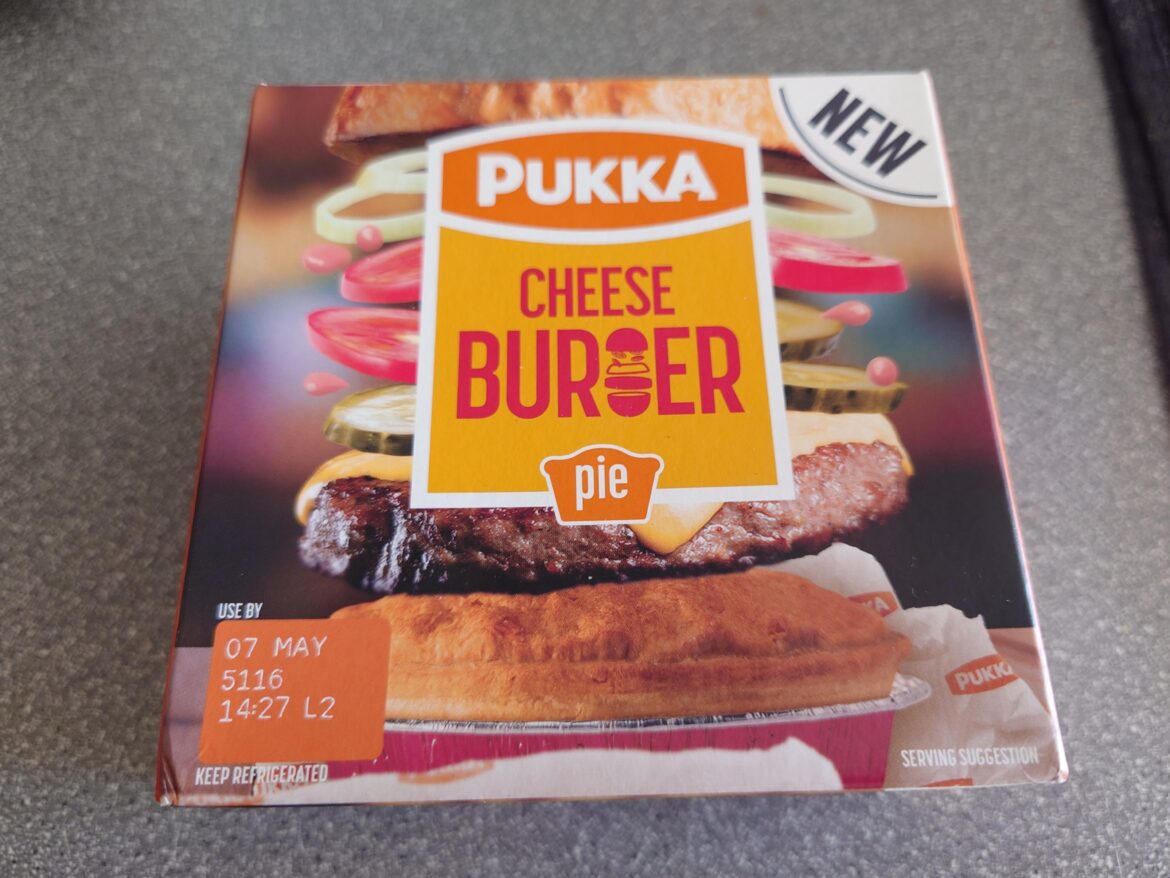 Why have a burger when you can have a pie