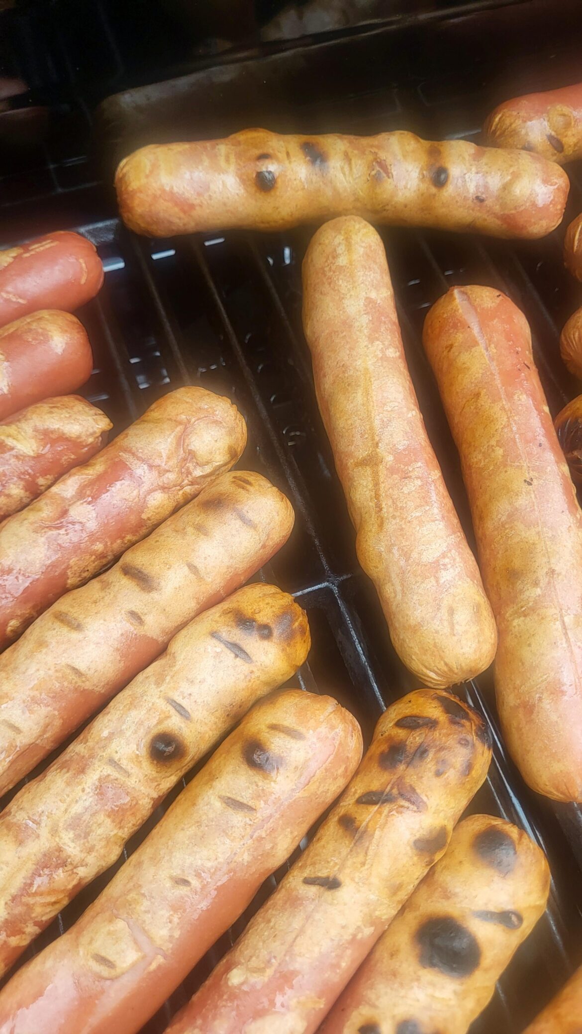 Why do my hot dogs always look diseased ?