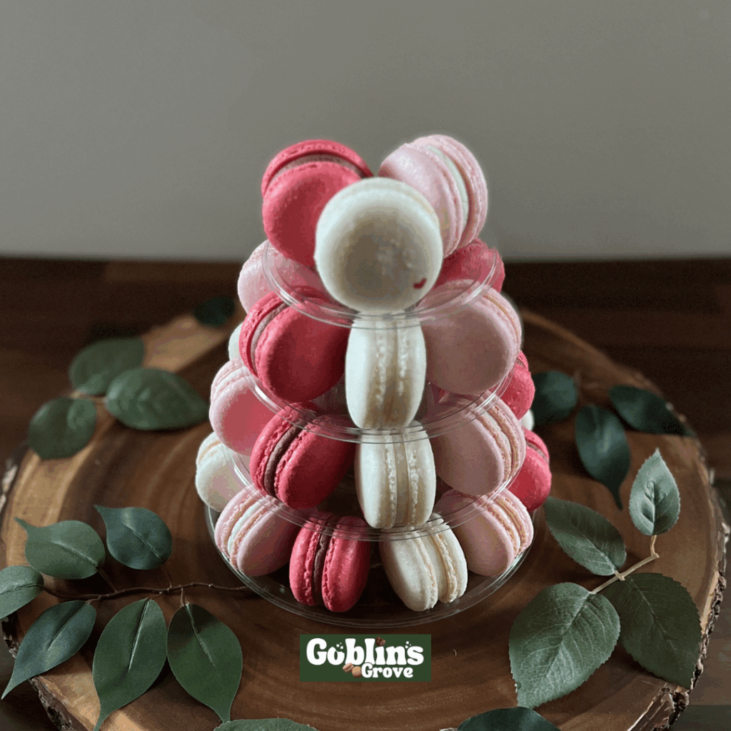 Sweetest Mini Macaron Tower!