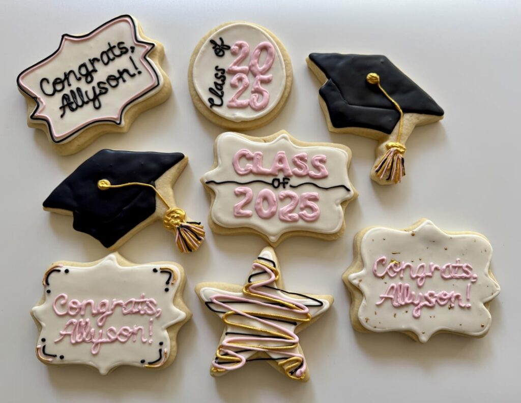 Should I be this tired?! Pop-up event and 7 doz graduation cookies for pickup today