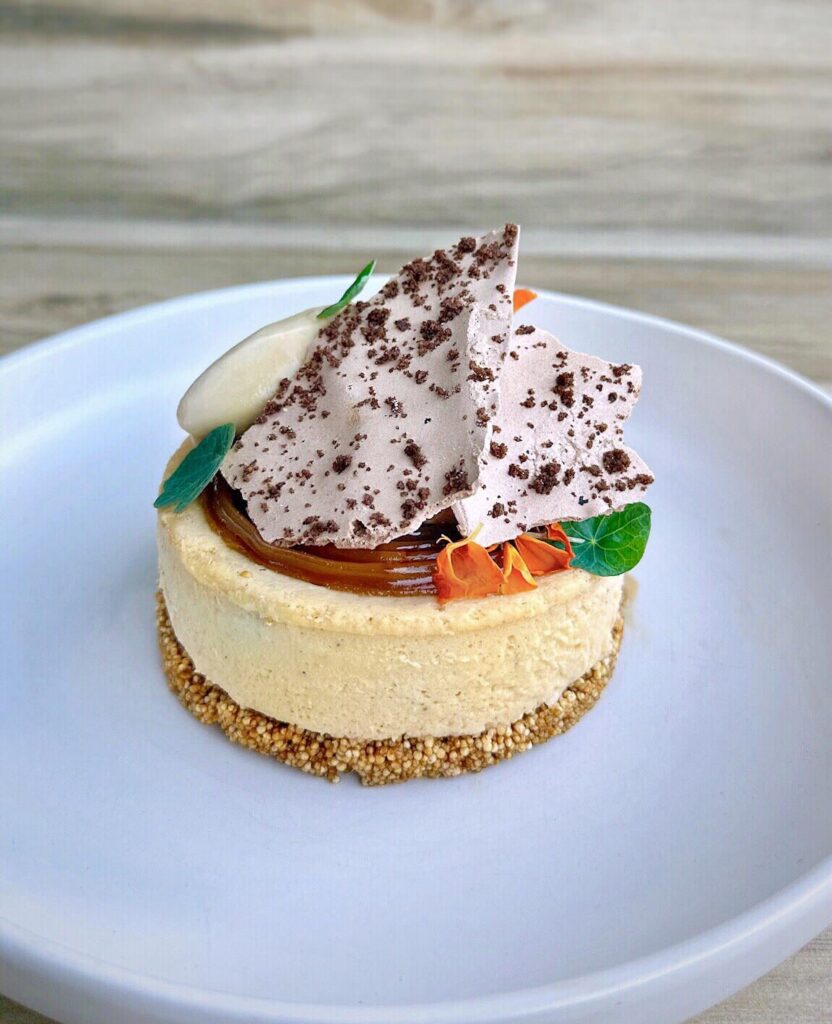 Chai pumpkin cheesecake, salted caramel tourbillon, etc.