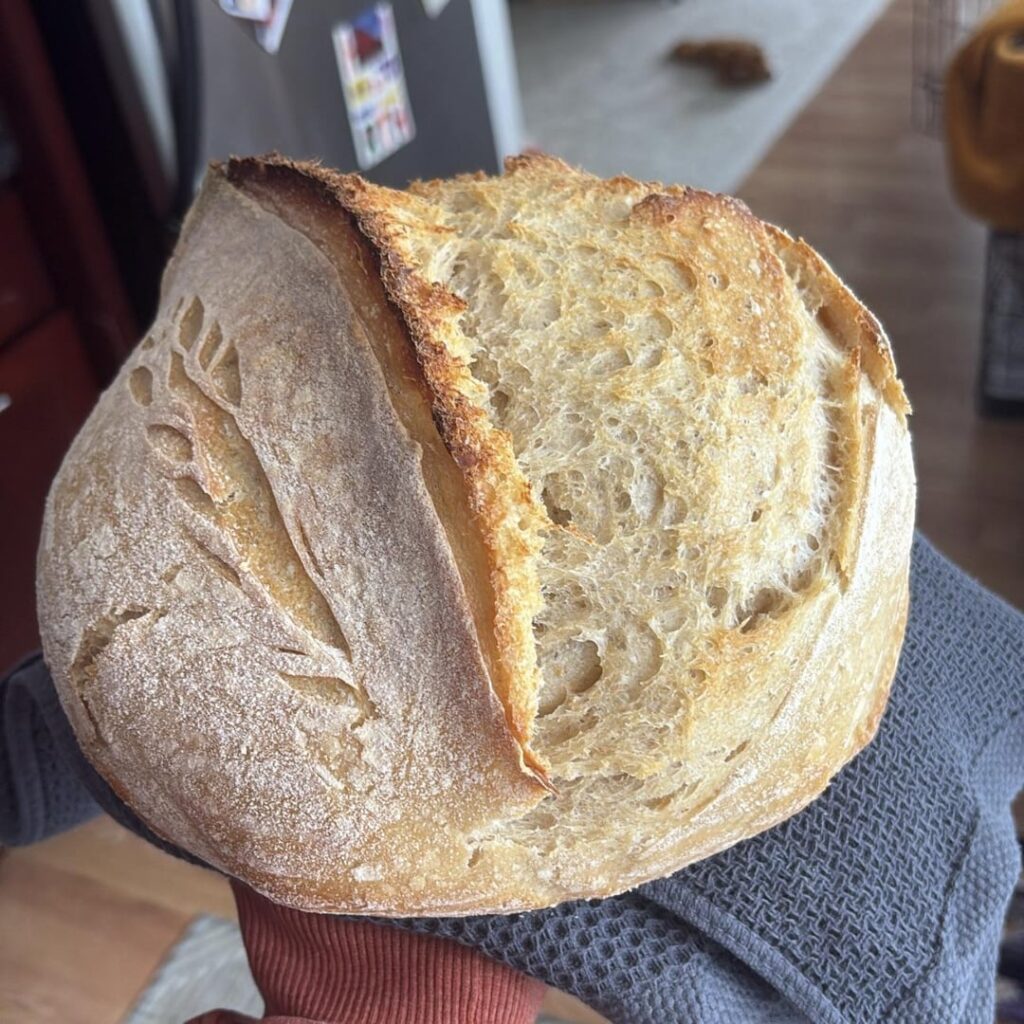 Thought I under proofed but turns out it was perfect.