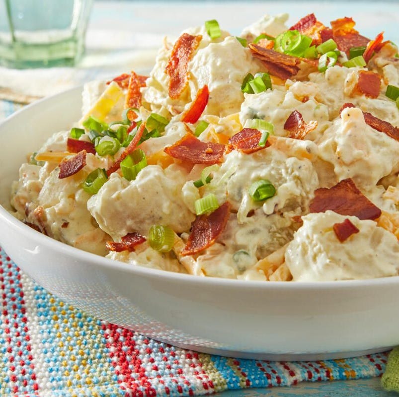 picnic food ideas loaded potato salad