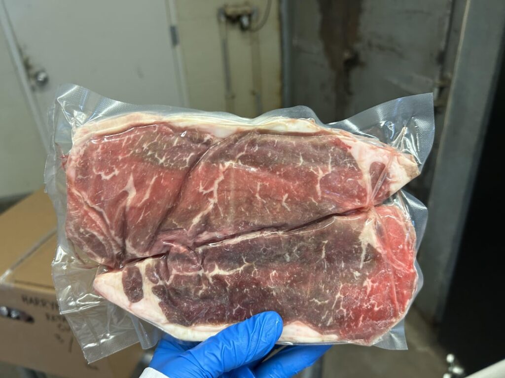 Small processor, single animal batch, quality control and packaging