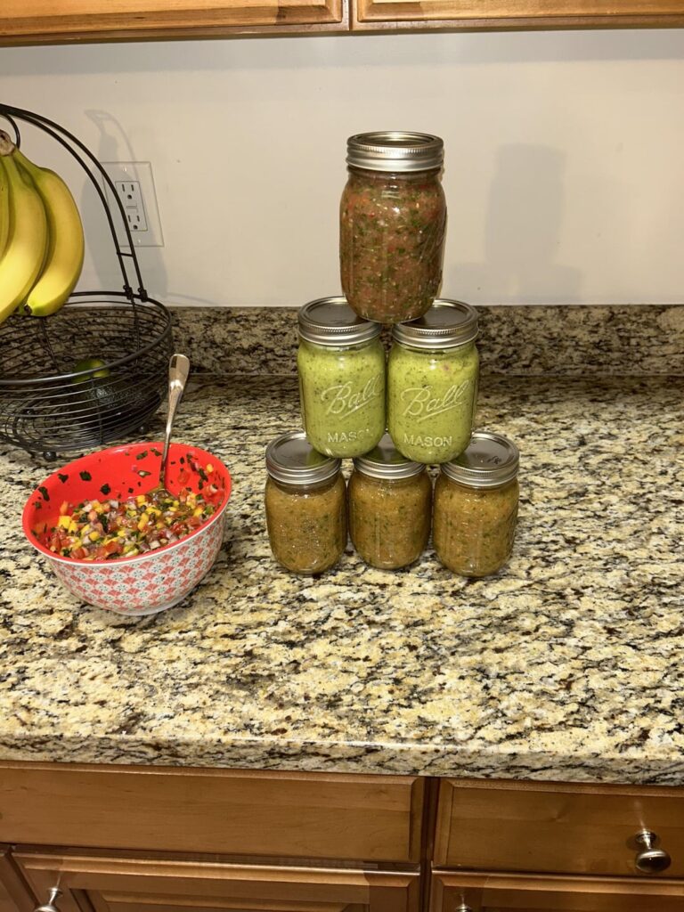 Salsa Haul from Ingredient Post Yesterday