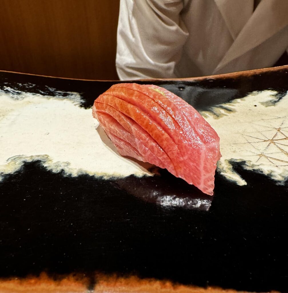 Dinner at Sushi Ryujiro subcounter Dinner at Sushi Ryujiro subcounter