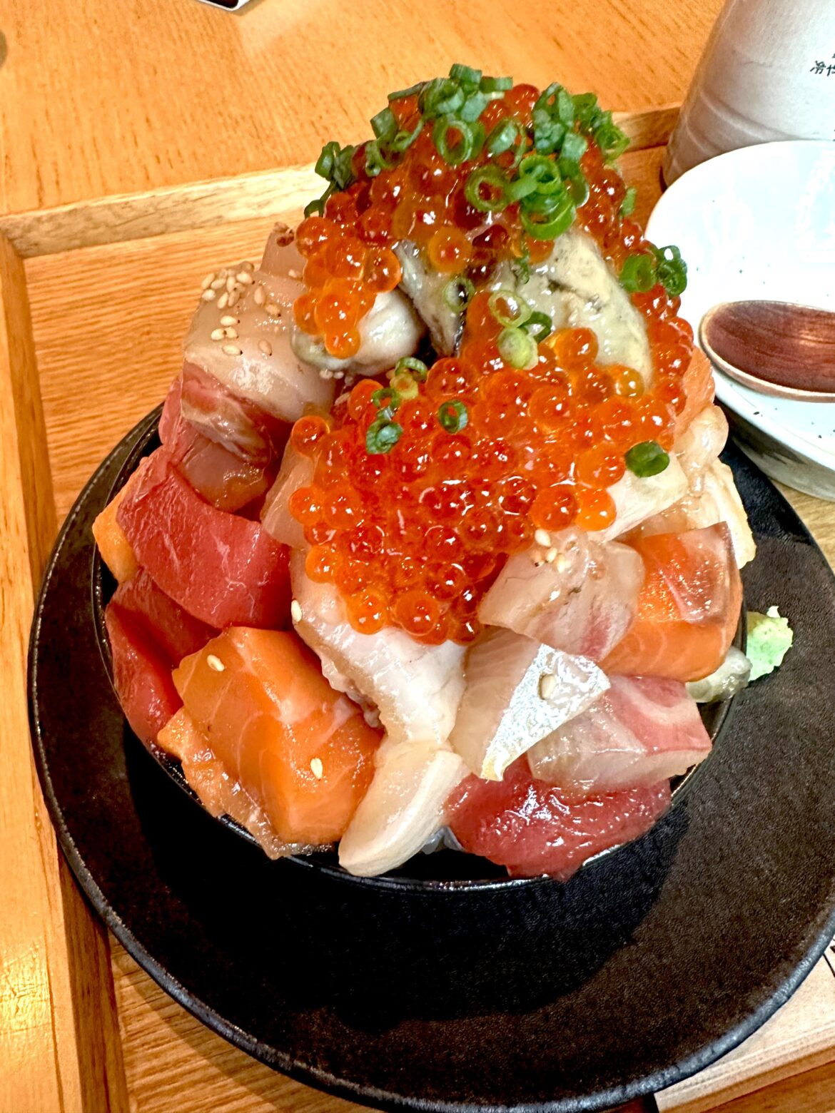 Mountain full of fish