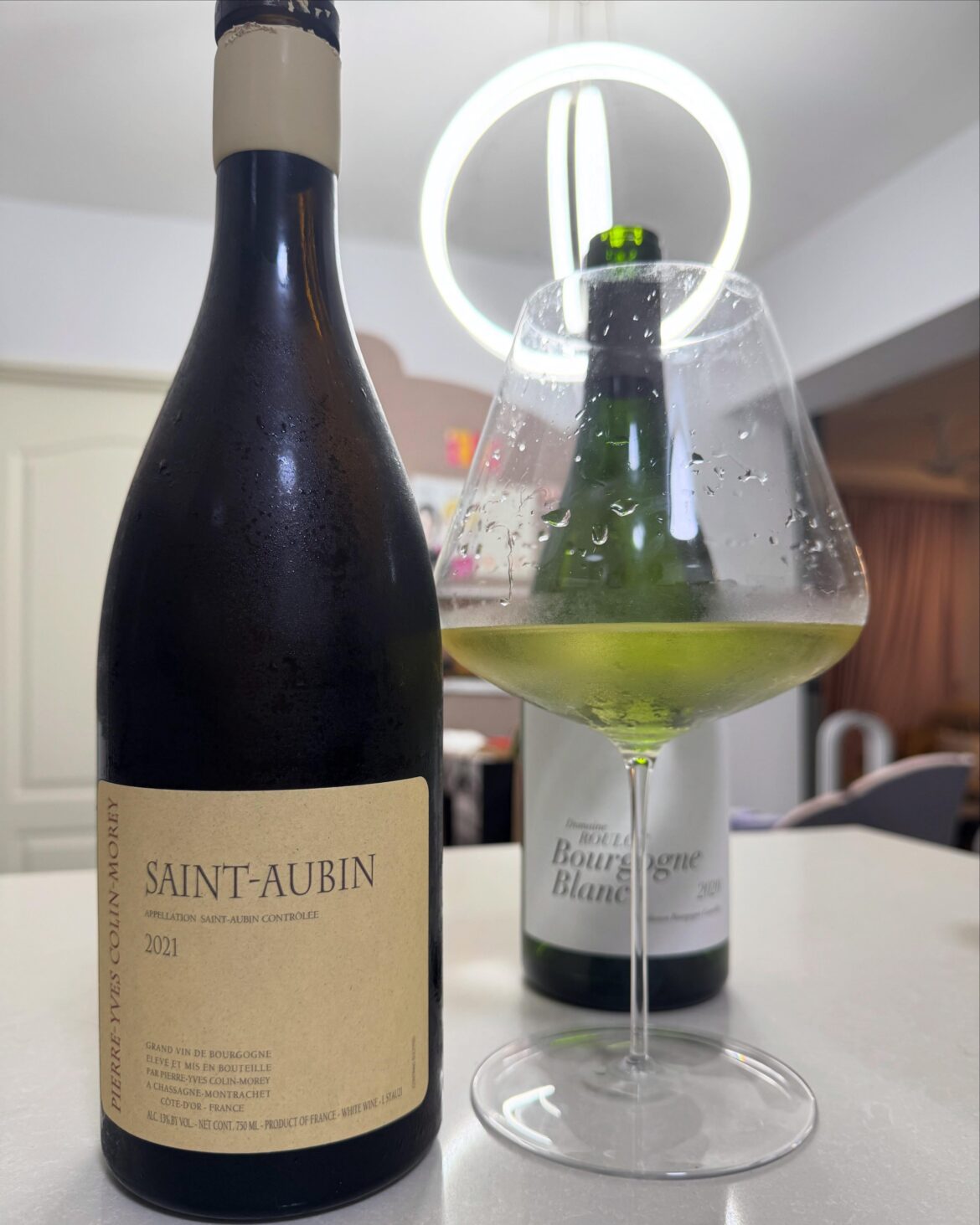 PCYM St Aubin 2021 vs Roulot Bourgogne Blanc 2020 PCYM St Aubin 2021 vs Roulot Bourgogne Blanc 2020