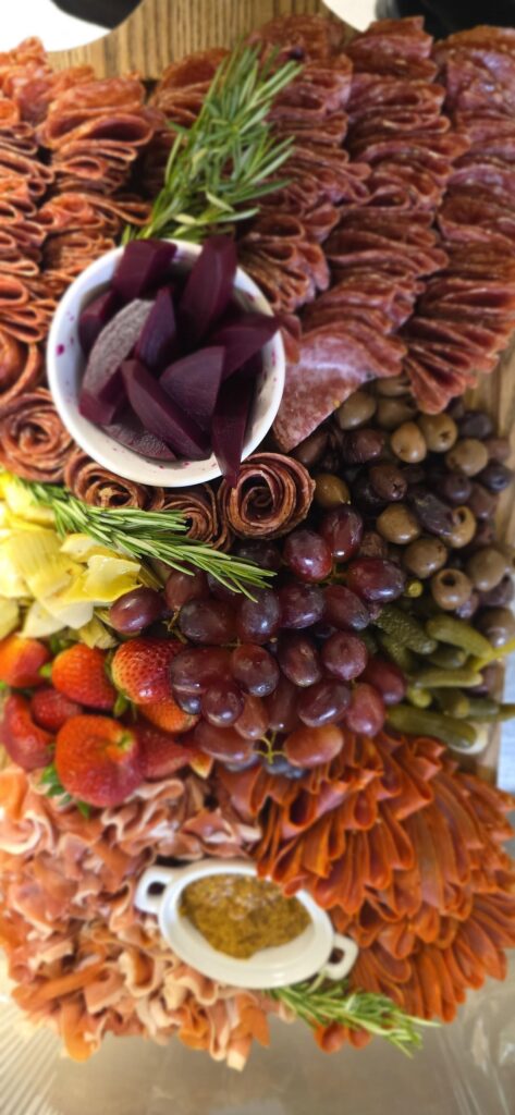 Some boards I did for corporate dining