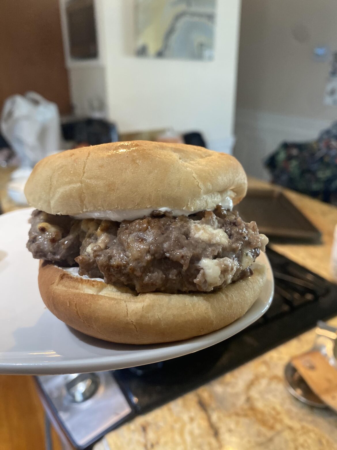 Shred burger – easy protein hack Shred burger - easy protein hack