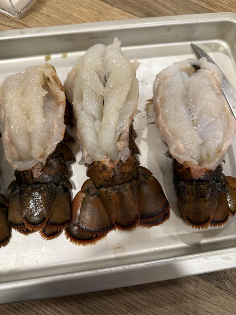 Applewood-Smoked Lobster Tails