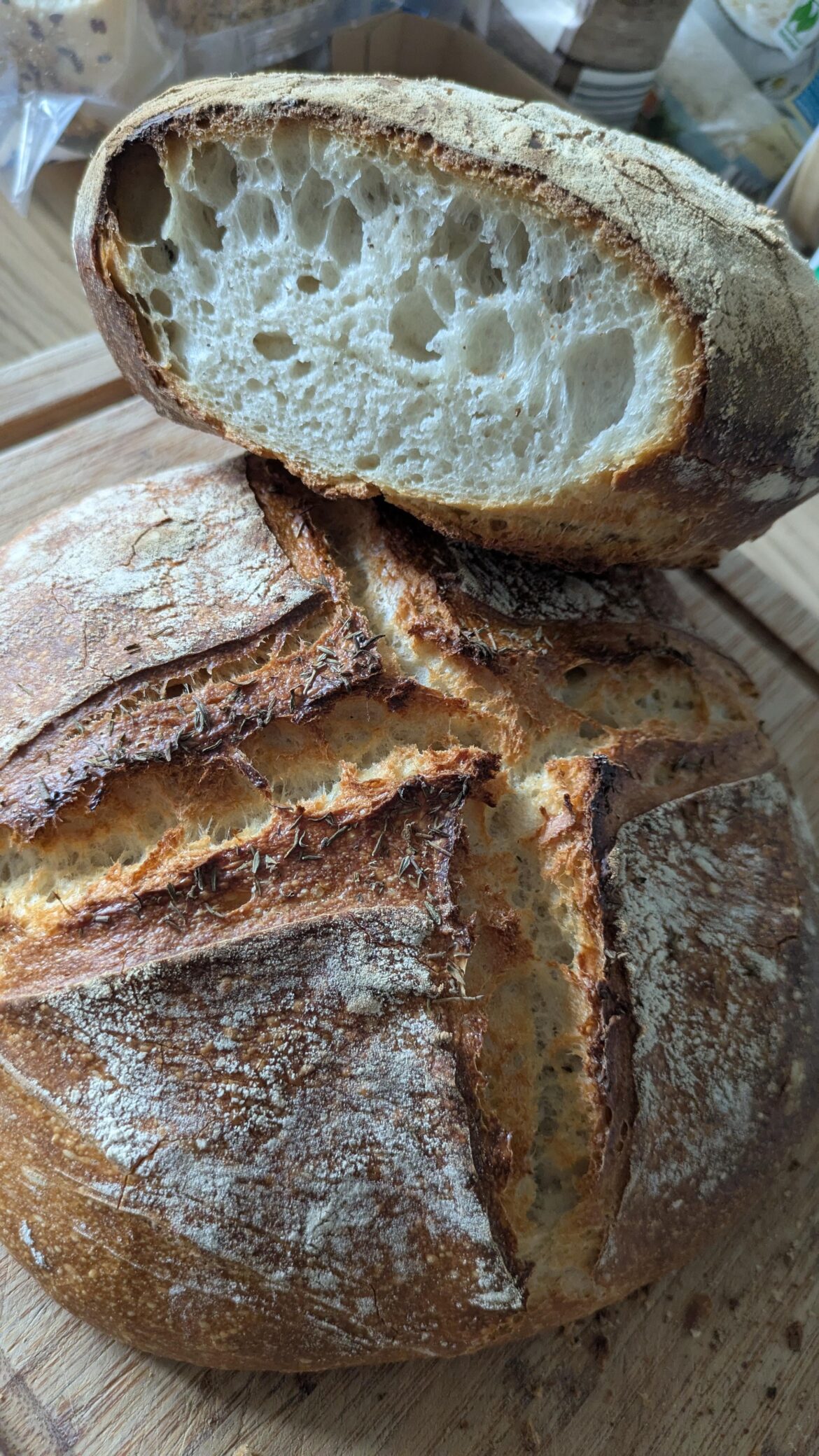 Not my first sourdough bread
