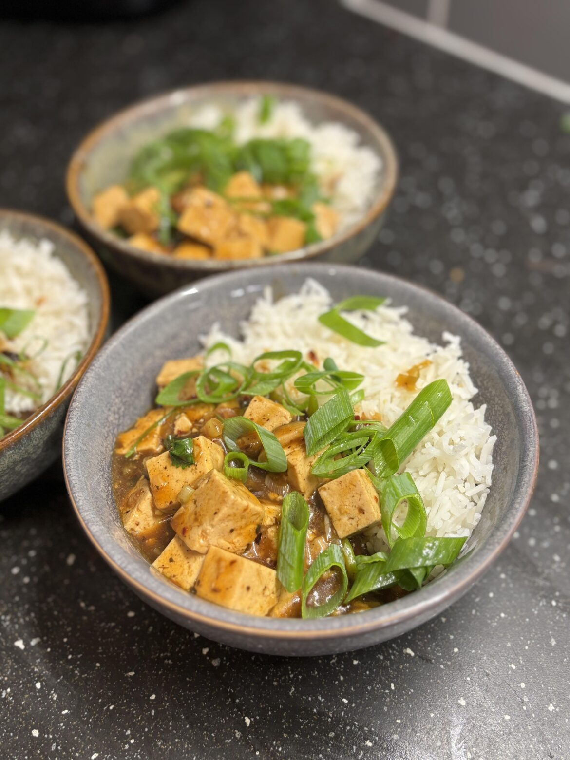 Mapo Tofu with mushroom