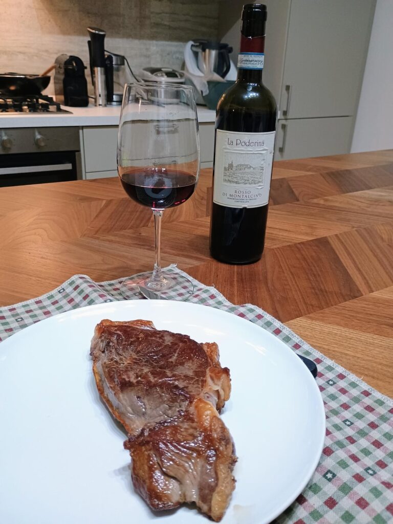 First steak with sous vide.