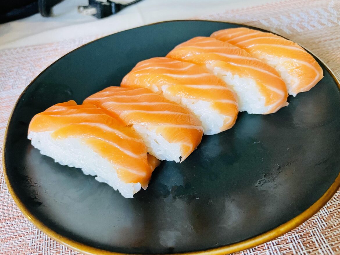 First attempt at nigiri. How’d I do?
