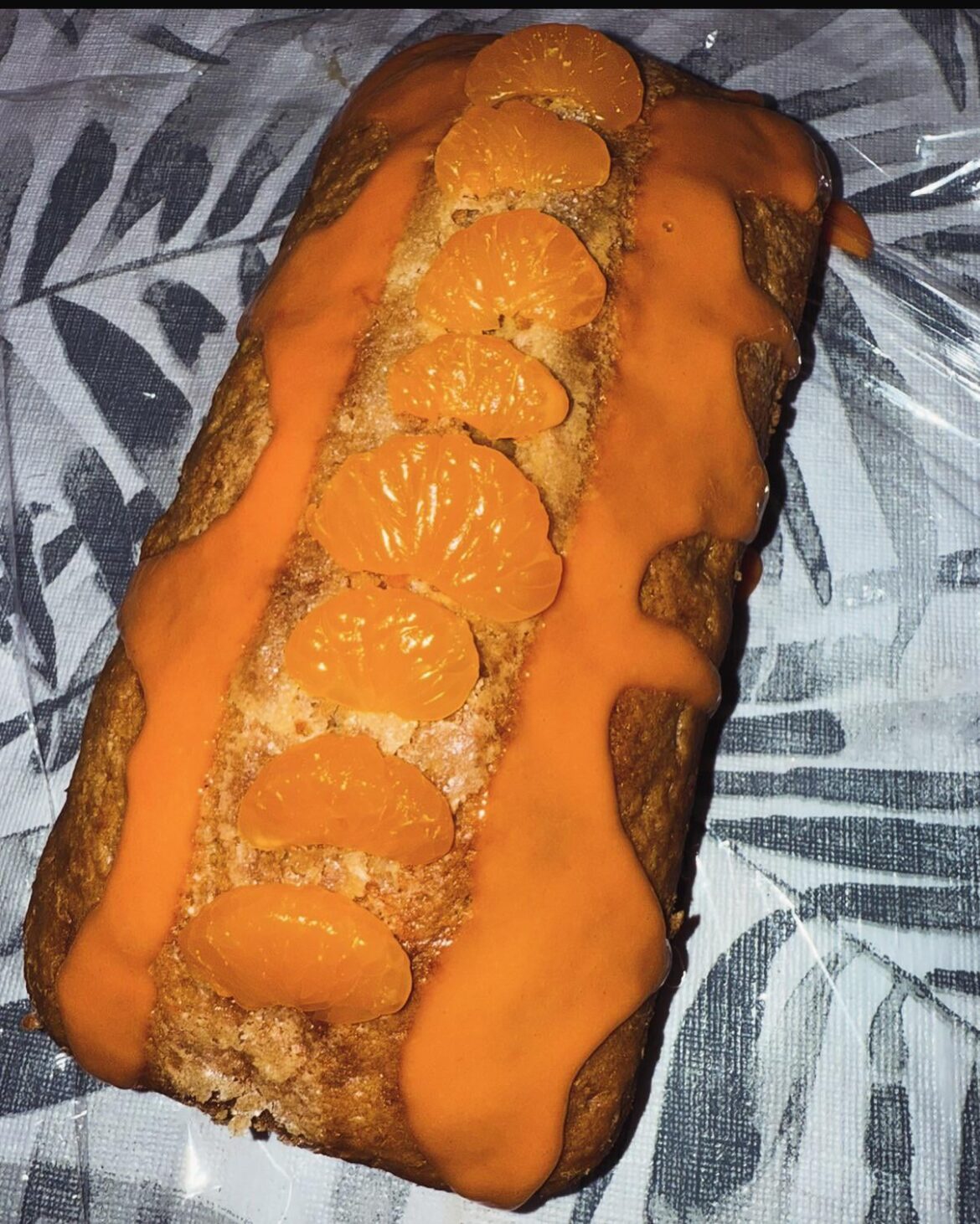 Tangerine Vanilla Cake 🧡🍊