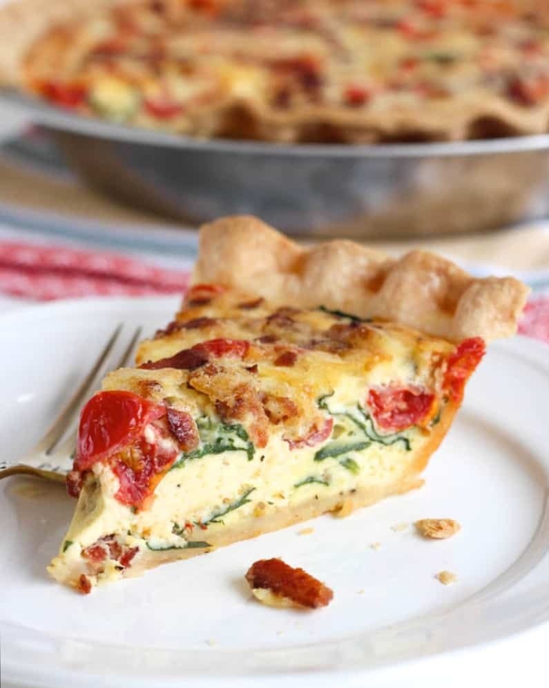 quiche recipes blt