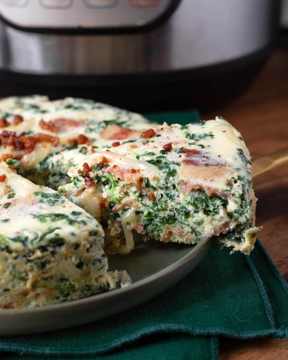 quiche recipes instant pot spinach bacon