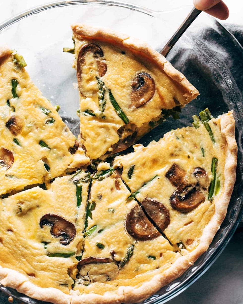quiche recipes springy vegetable quiche
