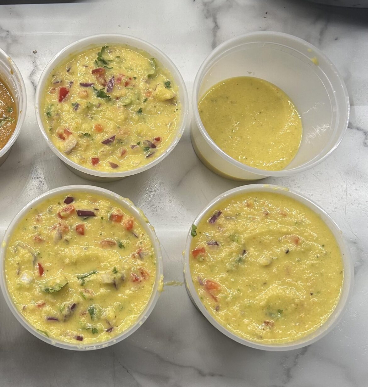 Mango habanero salsa