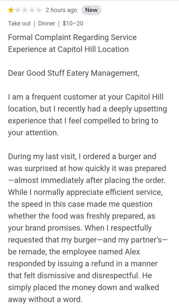 Imagine threatening to sue because you got embarrassed